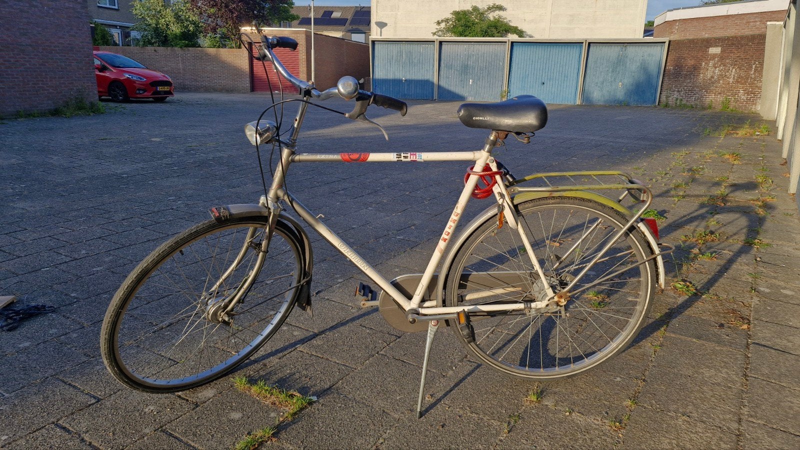 Union herenfiets/ stadsfiets, framemaat 60 cm, Gebruikt, Versnellingen, 57 tot 61 cm, Ophalen