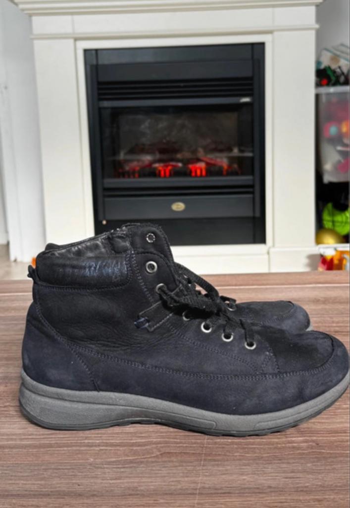 Hartjes Comfort Bottines - Zwart Nubuck - Maat 39, Kleding | Dames, Ophalen of Verzenden, Gedragen, Zwart, Lage of Enkellaarzen
