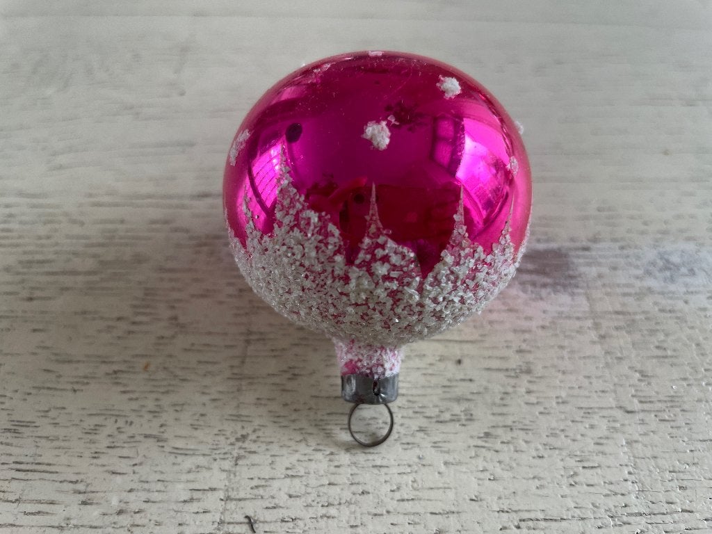 Retro / vintage kerstbal, Diversen, Ophalen of Verzenden, Gebruikt