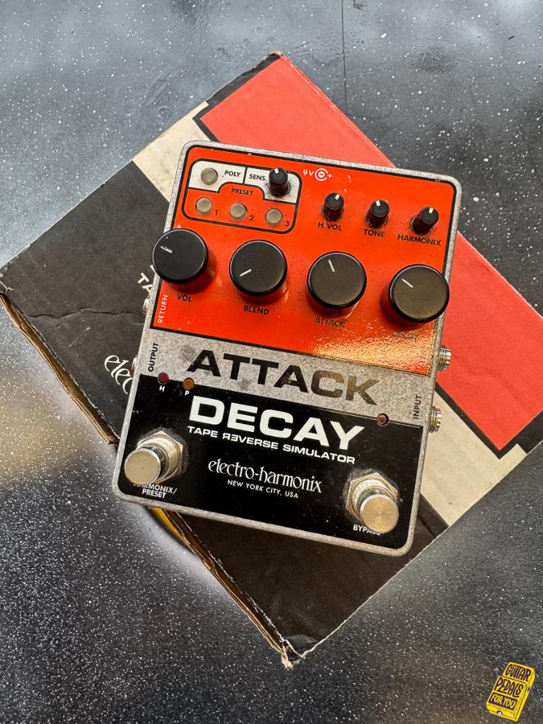 Electro-Harmonix Attack Decay Reverse Tape Simulator, EHX, Gebruikt, EHX, Ophalen of Verzenden