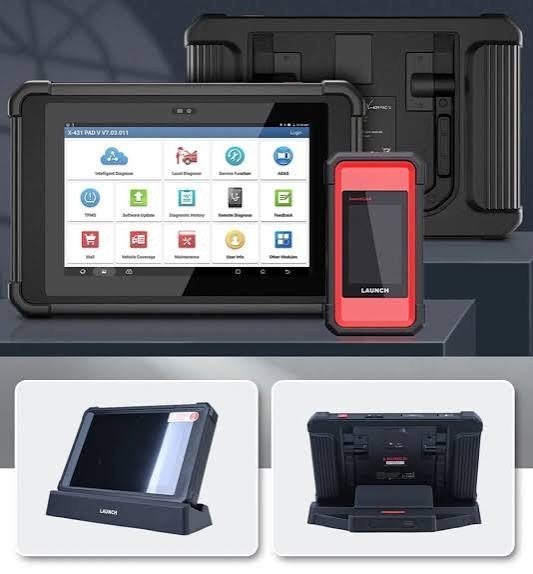 Launch X431 PAD 5 Elite J2534 Pass Thru Uitleesapparaat OBD, Auto diversen, Ophalen of Verzenden