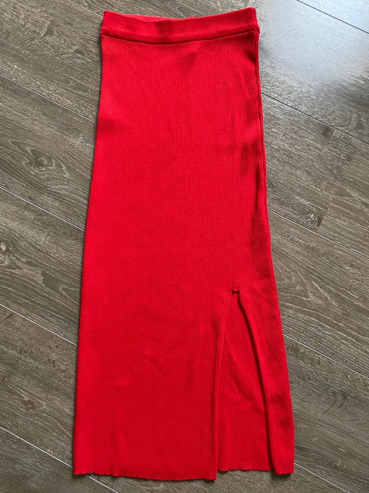 Dames meisjes rode rok lang maat XS 34 176 van de Primark, Primark, Ophalen of Verzenden, Zo goed als nieuw, Maat 34 (XS) of kleiner