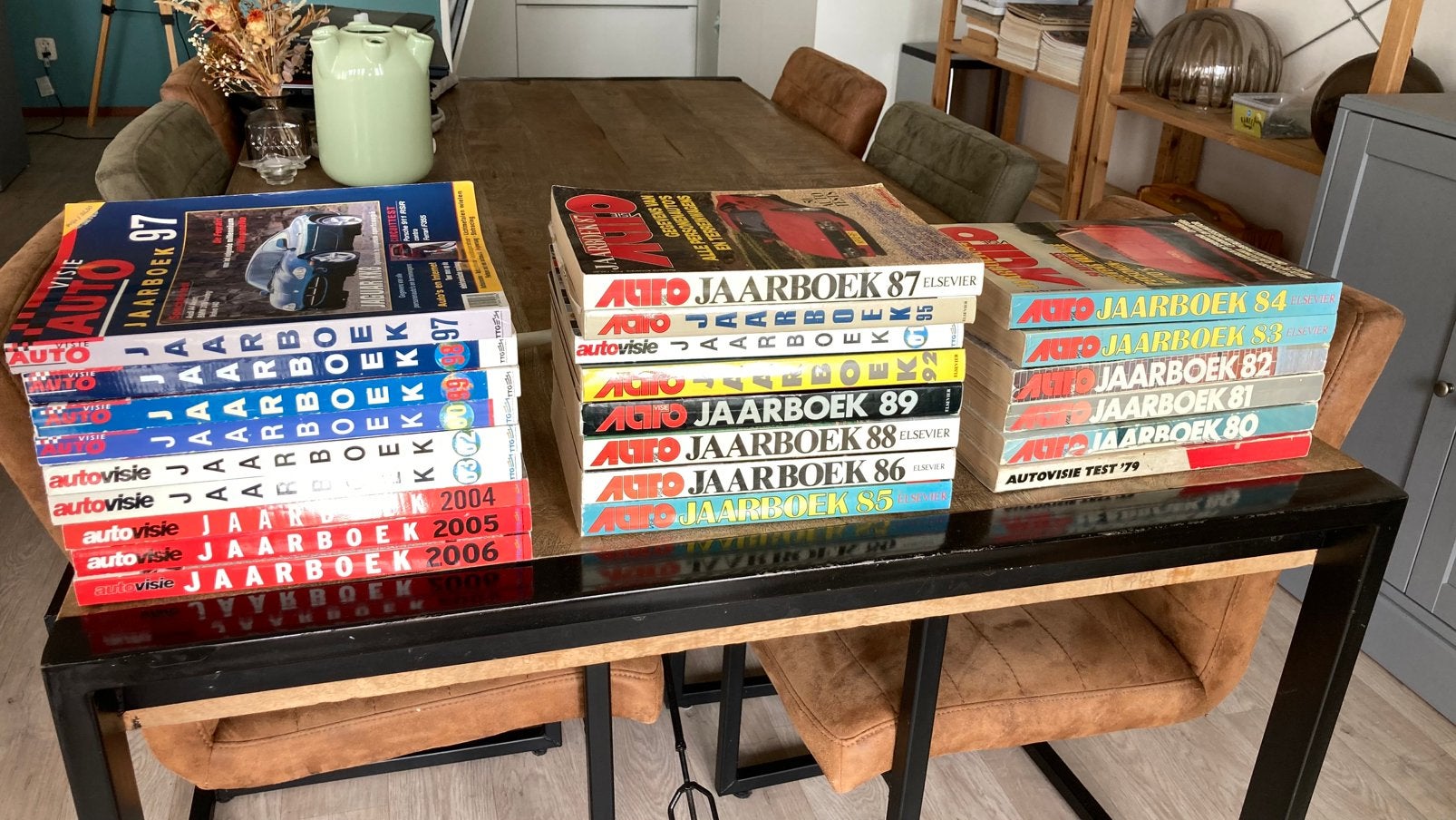 autovisie jaarboeken 23st, Ophalen, Gelezen, Algemeen