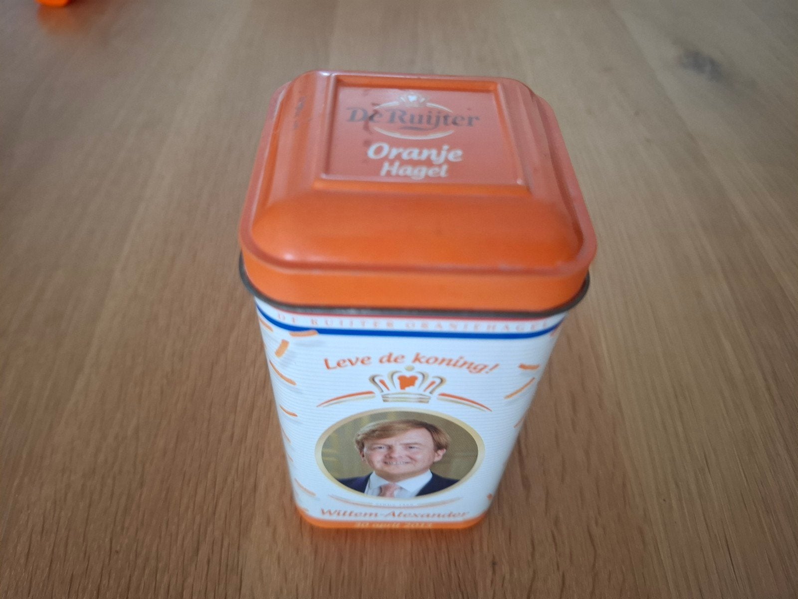 Blikje, de Ruijter hagel van 2013, Beatrix, W.A. en Maxi, Ophalen of Verzenden, Overige