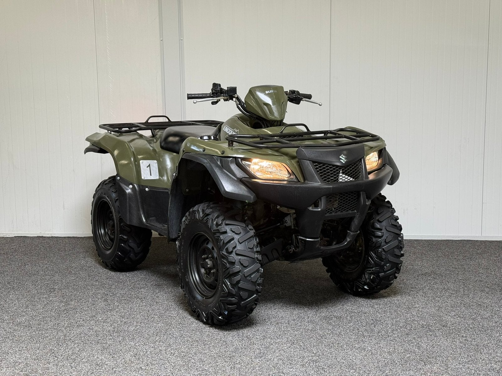 Suzuki kingquad 500 4X4 automaat quad suzuki quad landbouw, Motoren