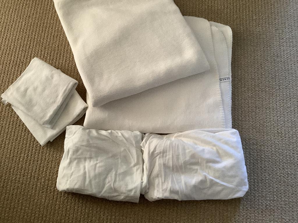 Hoeslakens en dekens voor ledikantje  HEMA, Kinderen en Baby's, Ophalen of Verzenden, Zo goed als nieuw, 100 cm of meer, Deken