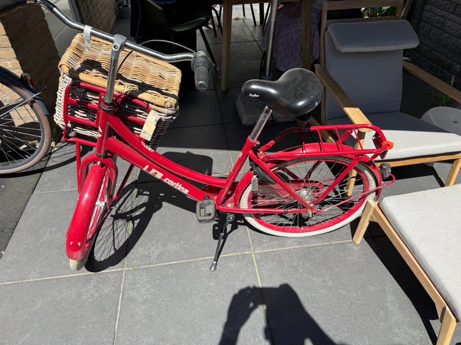 Cortina transport fiets, 55 cm of meer, Ophalen, Zo goed als nieuw, Minder dan 10 versnellingen