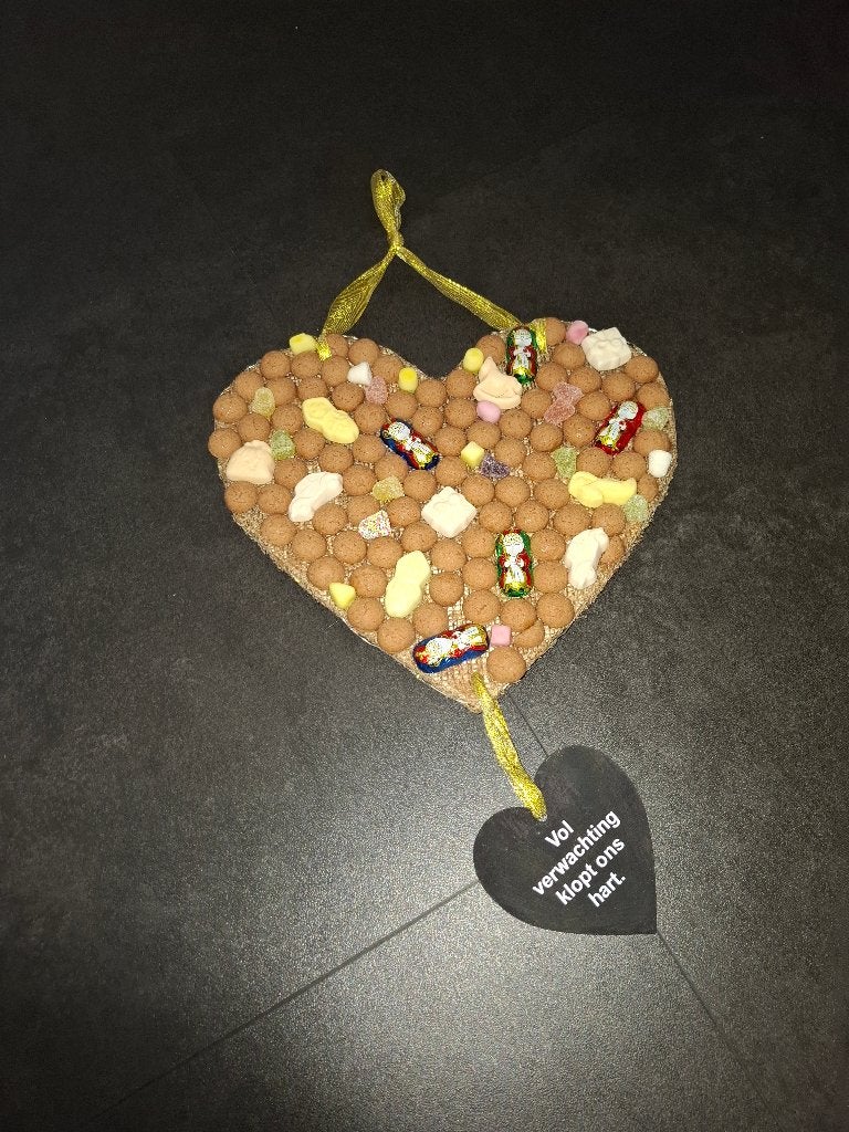 Sinterklaas krans hartvorm, Diversen, Ophalen of Verzenden, Nieuw