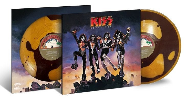 KISS - Destroyer Limited Liquid Filled LP (50th Anniversary), Ophalen of Verzenden, 12 inch, Nieuw in verpakking, Limited edition