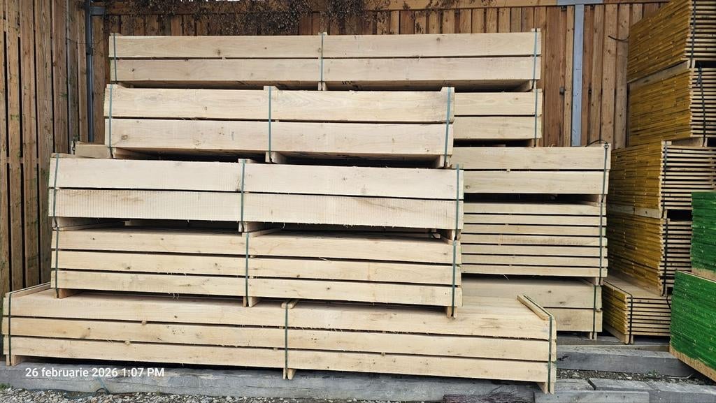 Eiken balken in diverse afmetingen - Nieuw en gebruikt, Ophalen of Verzenden