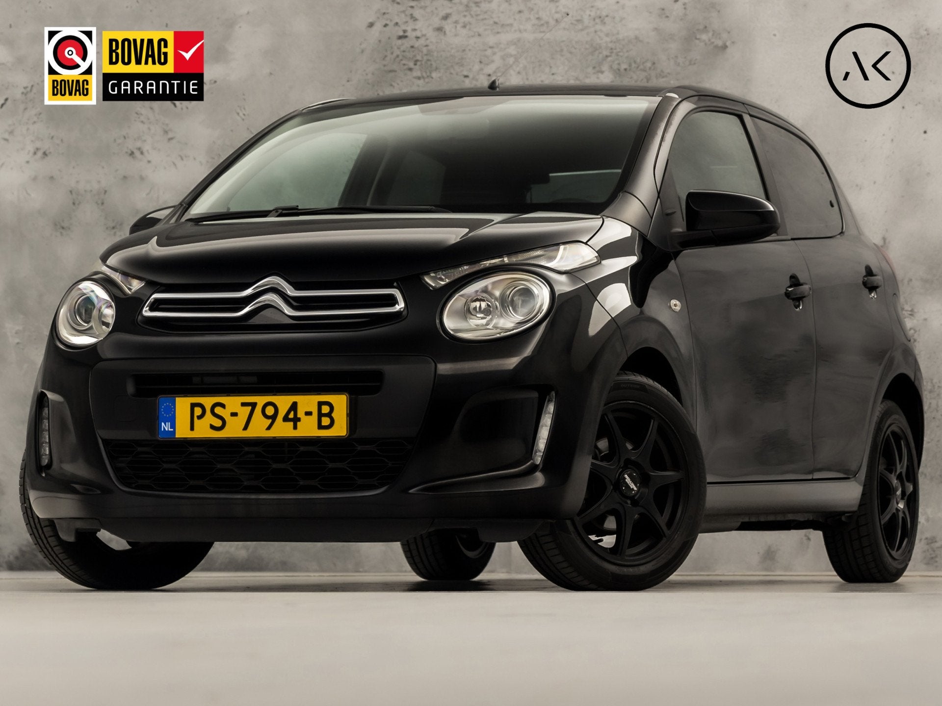 Citroën C1 1.0 e-VTi Black Sport (5 DEURS, SCHERM, GETINT G, Auto's, Citroën, Voorwielaandrijving, 12 maanden, Stof, Gebruikt