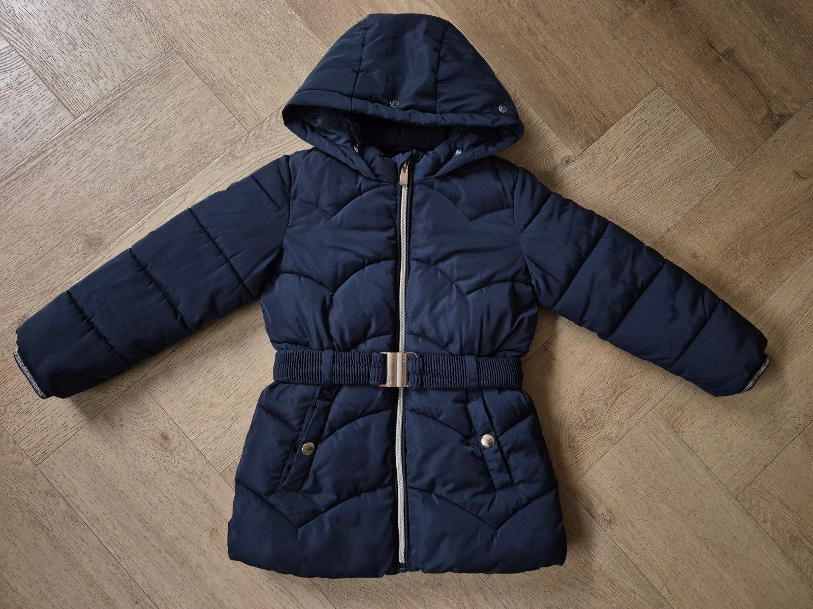 Winterjas meisje maat 110, Ophalen of Verzenden, Zo goed als nieuw, Meisje, Jas