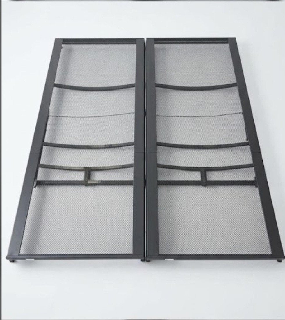2x Auping bedbodem 80x200 - gebruikt, Ophalen, Gebruikt, Tweepersoons, 80 cm