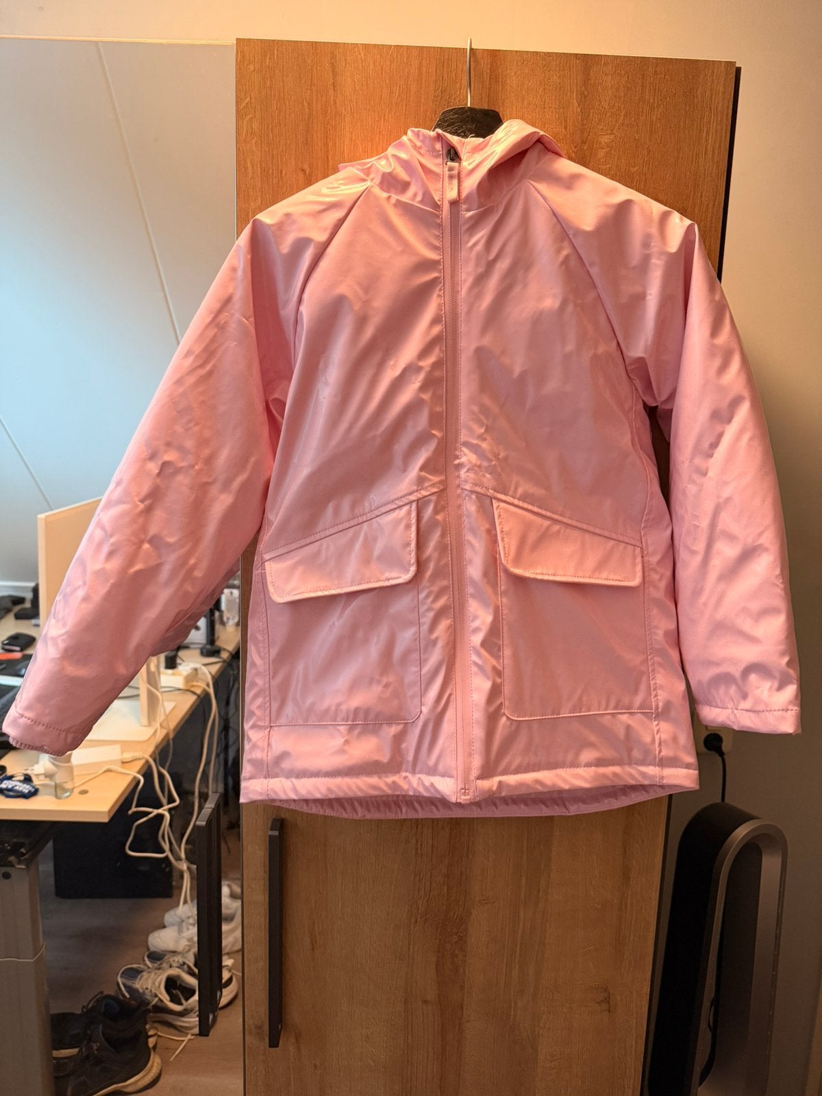 Hema Regenjas 134/140, Kinderen en Baby's, Kinderkleding | Maat 134, Ophalen of Verzenden, Nieuw, Meisje, Jas