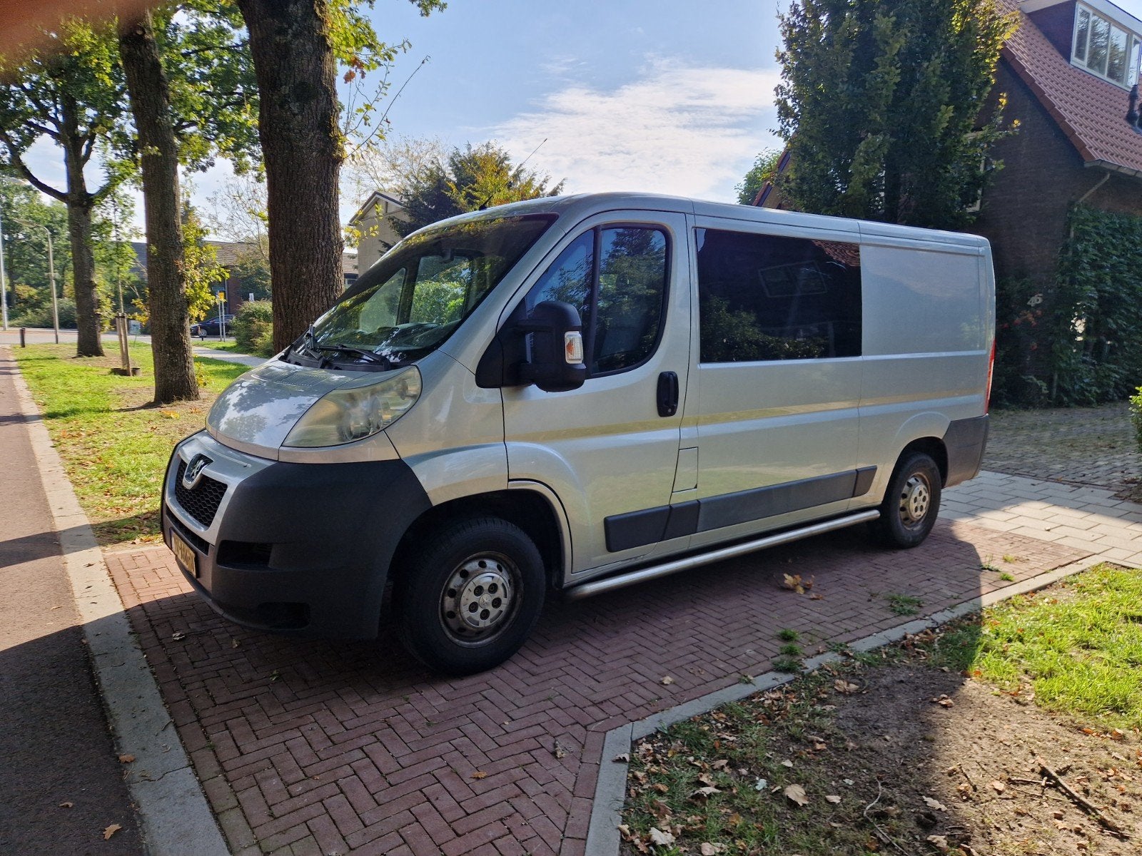 Peugeot Boxer 2.2 HDI 2013 dubbel cabine, Auto's, 13 km/l, Achterwielaandrijving, 4 cilinders, Airconditioning