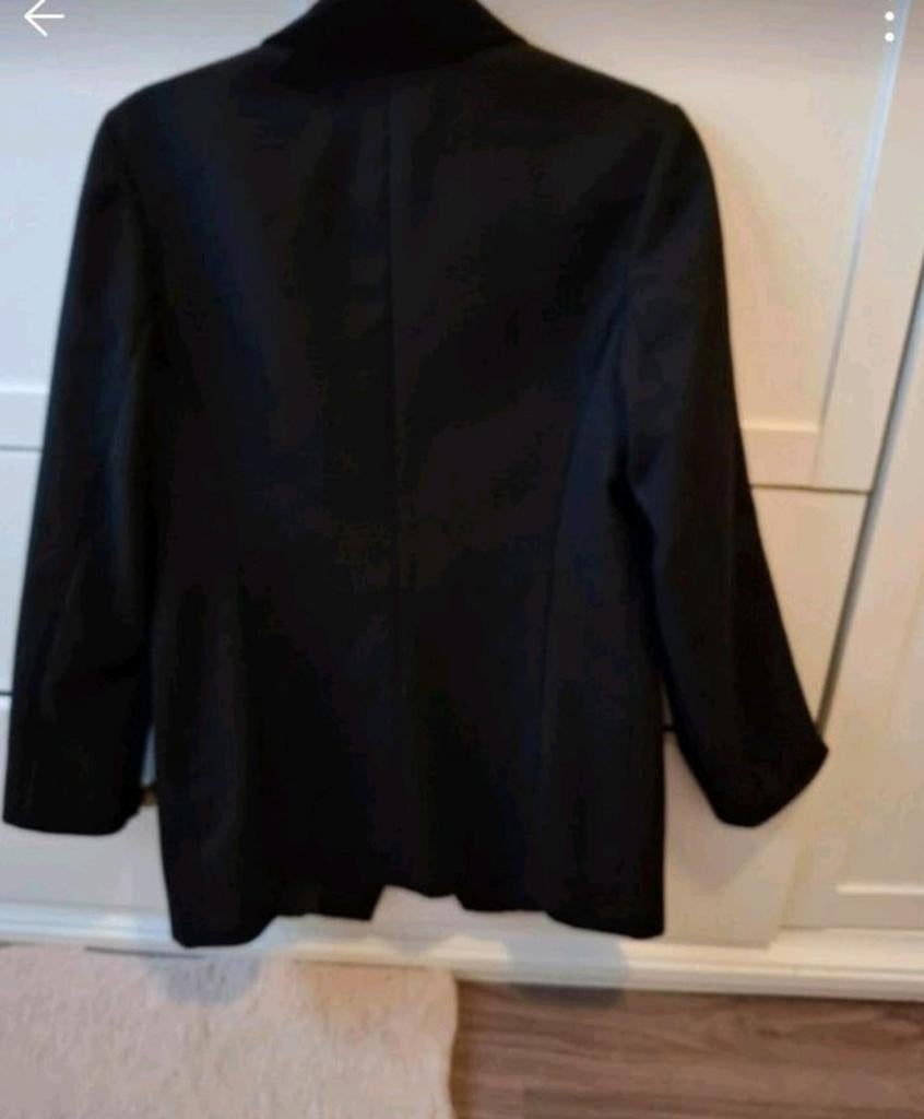 Trend Fashion zwarte blazer met velvet kraag – maat 36, Kleding | Dames, Ophalen of Verzenden, Zo goed als nieuw, Maat 36 (S)