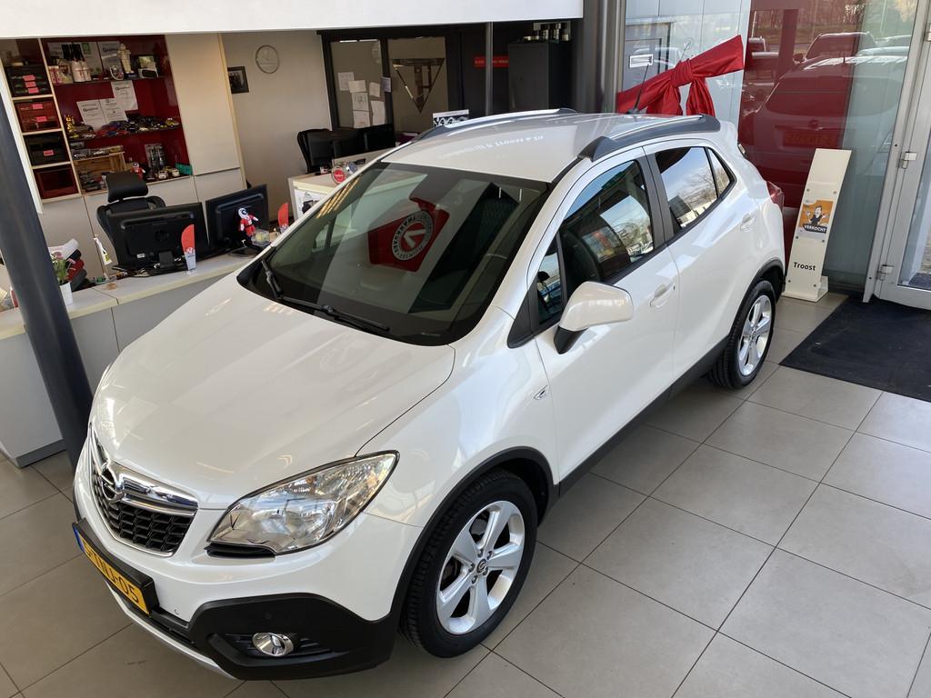 Opel Mokka 1.6 Cosmo,2E Eigenaar,100% Onderhouden,Navigatie,, Auto's, Voorwielaandrijving, Gebruikt, 4 cilinders, 116 pk