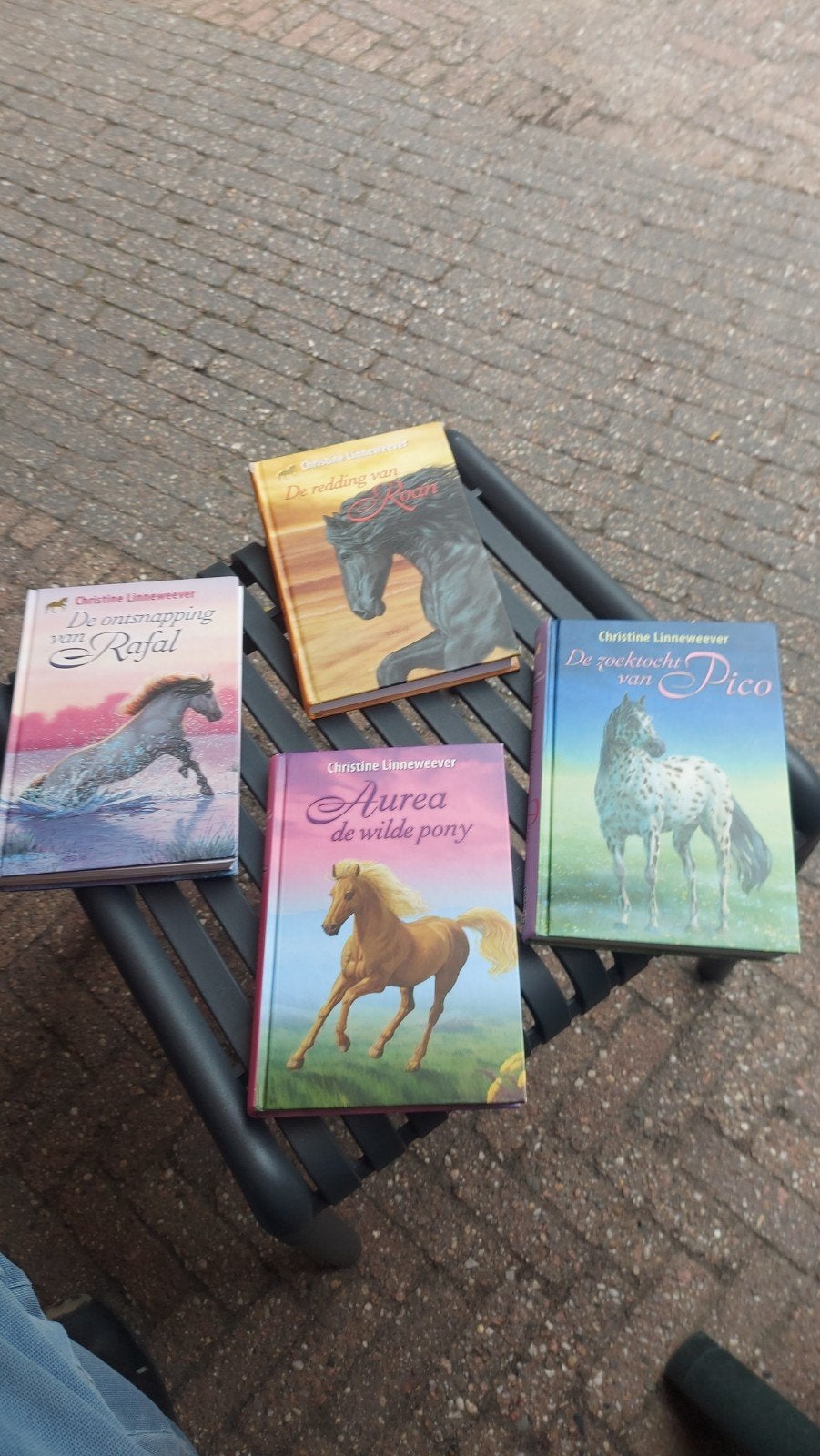 4x Paardenboeken Christine Linneweever - Zo goed als nieuw, Ophalen of Verzenden, Zo goed als nieuw, Christine Linneweever, Fictie algemeen