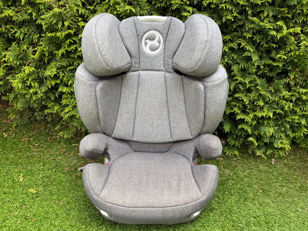 Cybex Solution Q3-Fix Plus Autostoel - Grijs, Kinderen en Baby's, Autostoeltjes, Gebruikt, Overige merken, 15 t/m 36 kg, Autogordel of Isofix