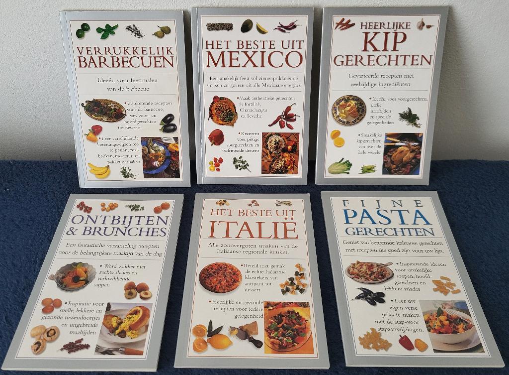 12 leuke kookboeken met heerlijke recepten NIEUW, Verzenden, Nieuw, Overige gebieden