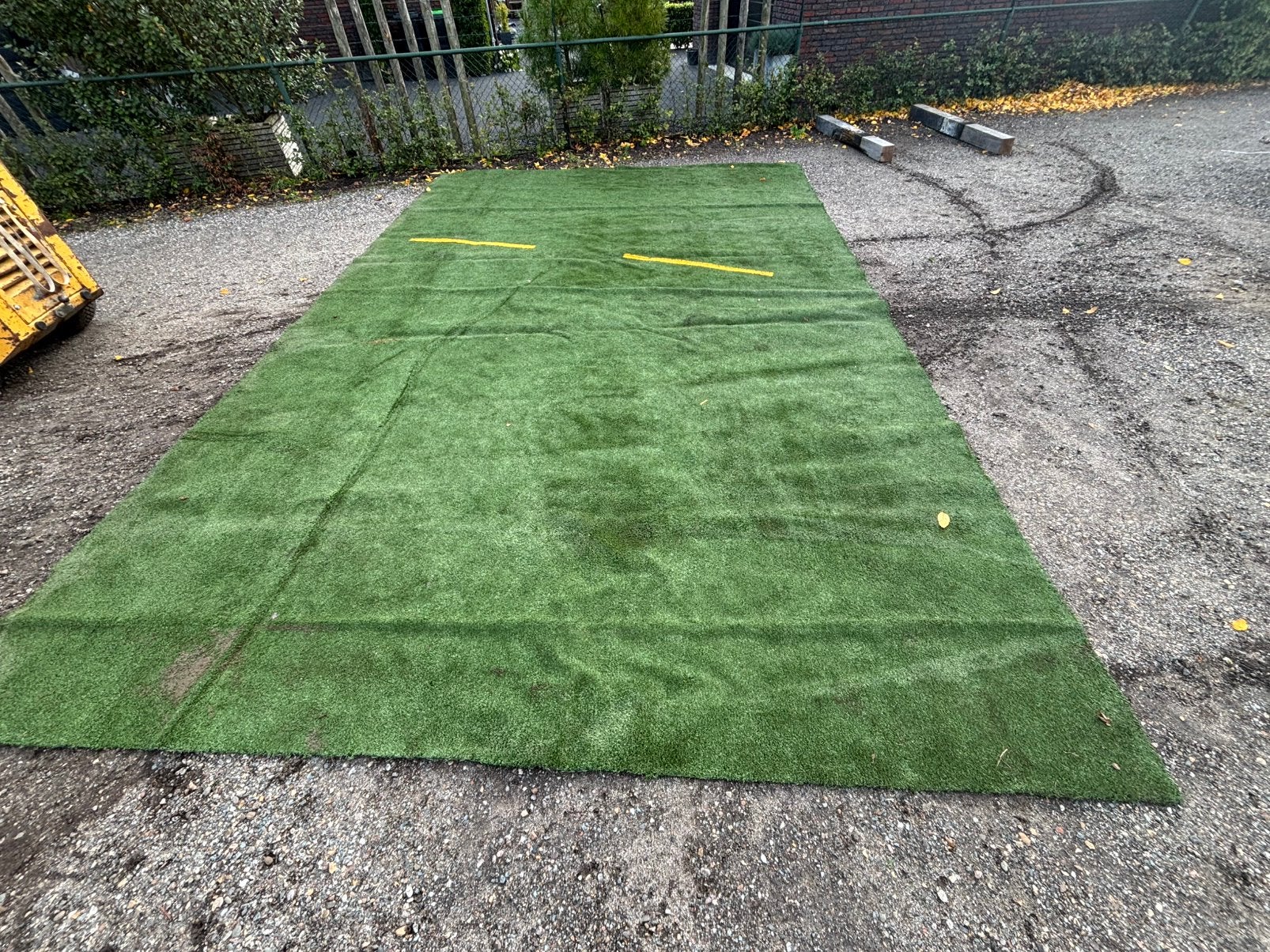 Gebruikt kunstgras restanten, Ophalen, Gebruikt, 10 tot 20 m², Kunstgras