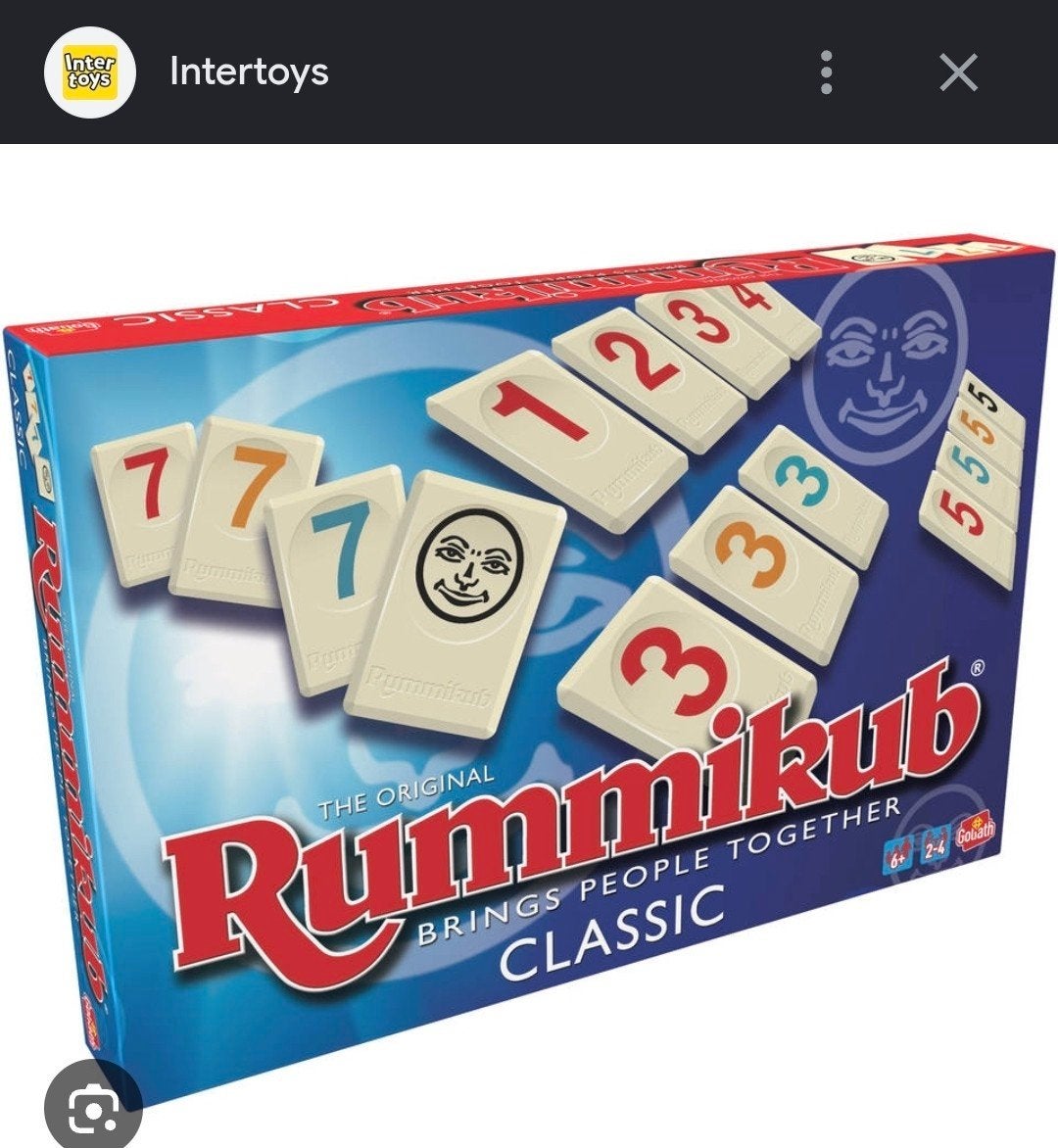 Rummikub gevraagd, Hobby en Vrije tijd, Een of twee spelers, Ophalen of Verzenden, Gebruikt, Goliath