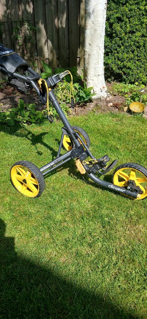 Prima Clicgear golftrolley, Ophalen, Gebruikt, Golfkar, Overige merken