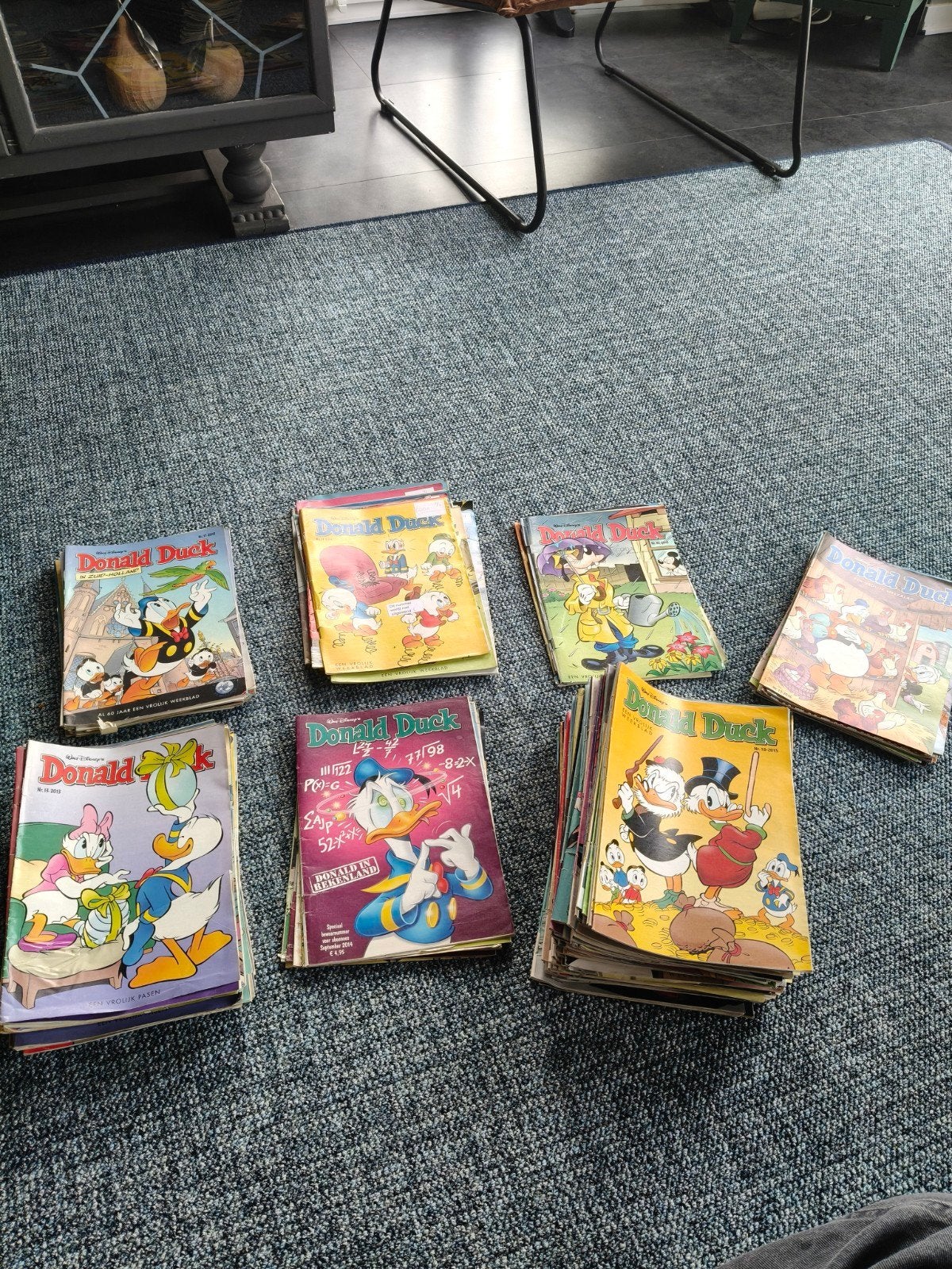 Grote stapel (ongeveer 150) Donald Duck weekbladen., Ophalen of Verzenden, Gelezen, Algemeen