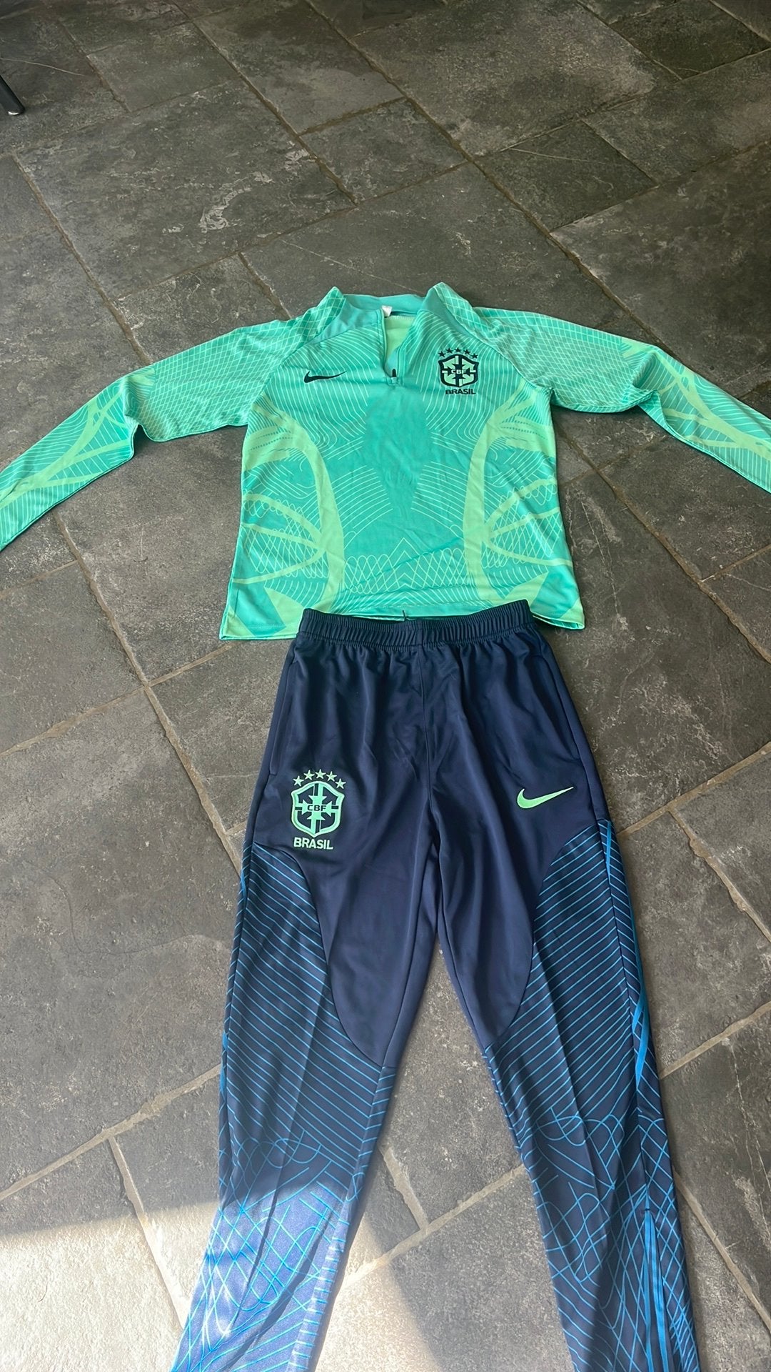 Brazil trainingspak s, Ophalen of Verzenden, Zo goed als nieuw, Trainingspak