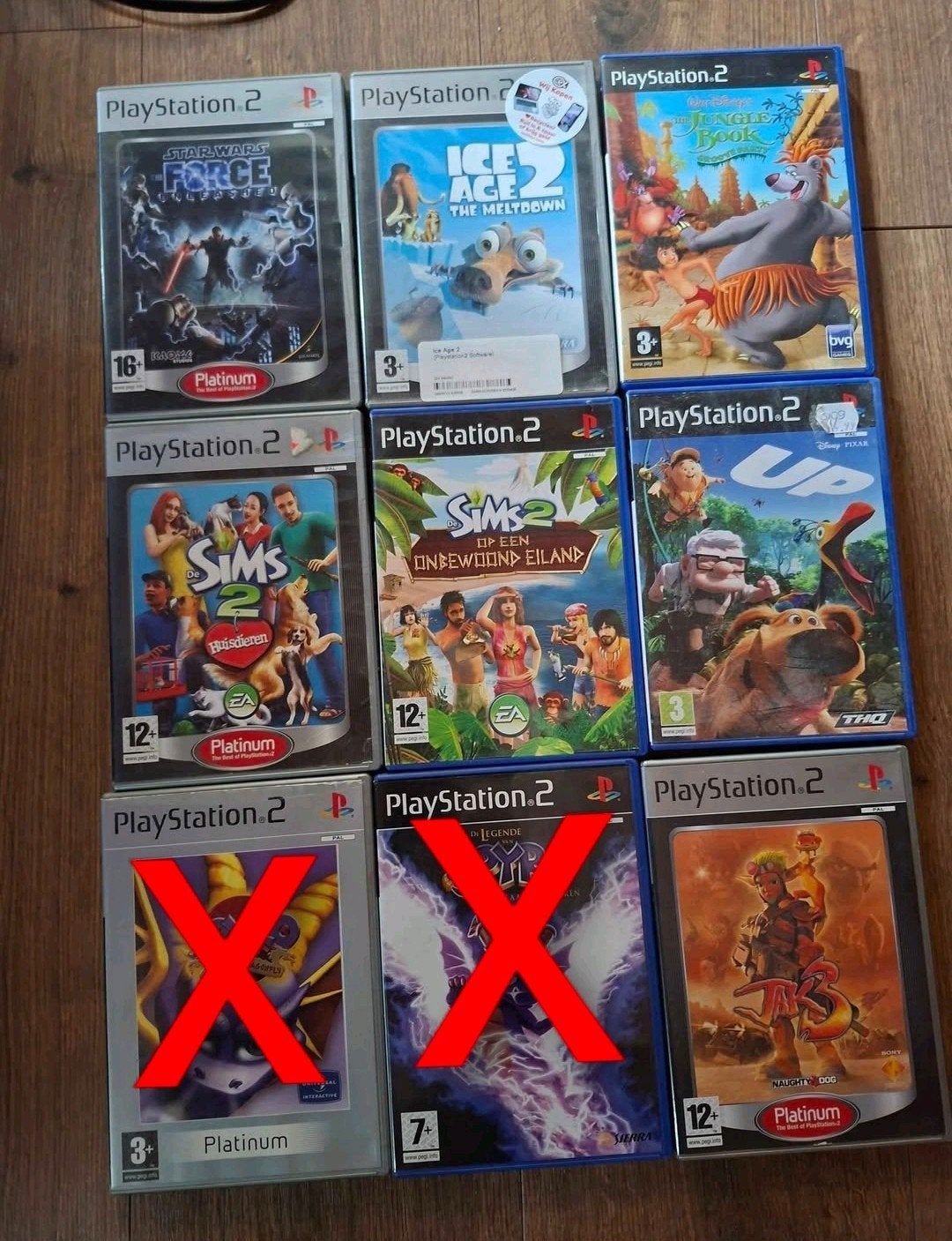 PlayStation 2 games, Ophalen, Gebruikt, 2 spelers, Eén computer