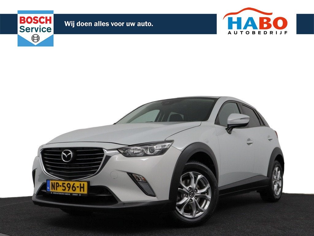 Mazda Cx-3 2.0 SKYACTIV-G 120 DYNAMIC ECC/CRUISE/STOEL.VERWA, Auto's, Voorwielaandrijving, 1998 cc, Stof, Gebruikt
