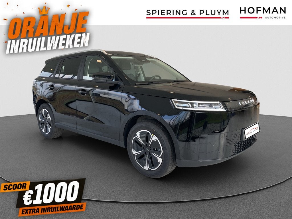 Jaecoo 5 Ev Exclusive 61 kWh | 402km WLTP | Panodak | Leer |, Auto's, Overige Auto's, 402 km, Zwart, Leder, Nieuw
