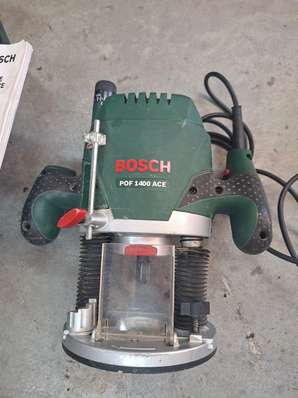 bovenfrees Bosch POF 1400 ACE, Gebruikt, Ophalen of Verzenden, Bovenfrees, Bosch