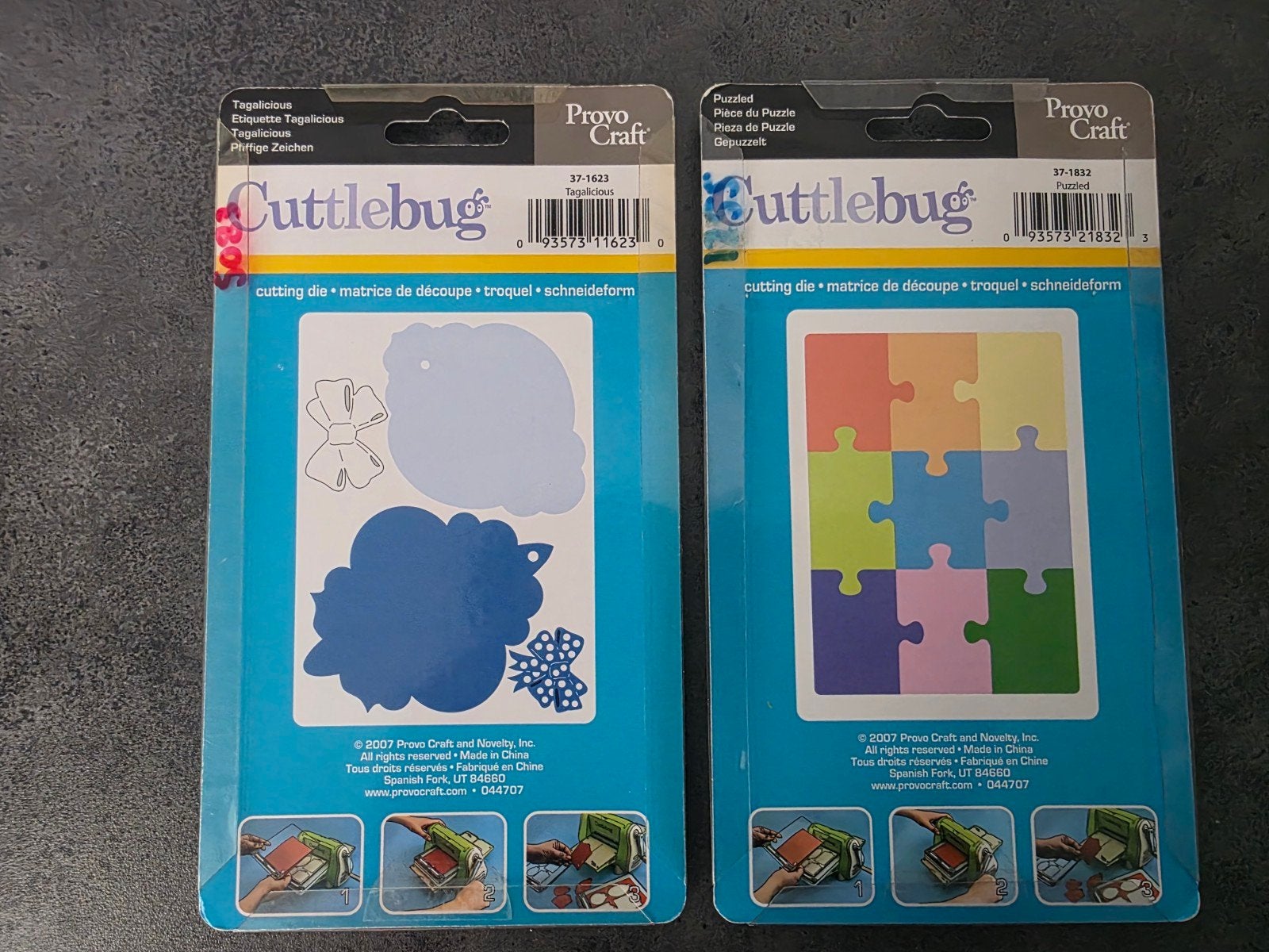 Cuttlebug snijmallen (2 stuks) - Nieuw in verpakking, Hobby en Vrije tijd, Ophalen of Verzenden