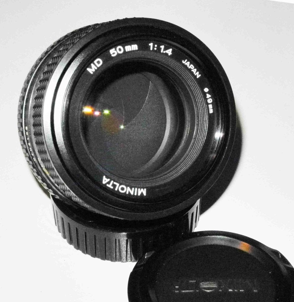 Minolta 50mm 1.4, Audio, Tv en Foto, Fotografie | Lenzen en Objectieven, Ophalen of Verzenden, Zo goed als nieuw, Standaardlens