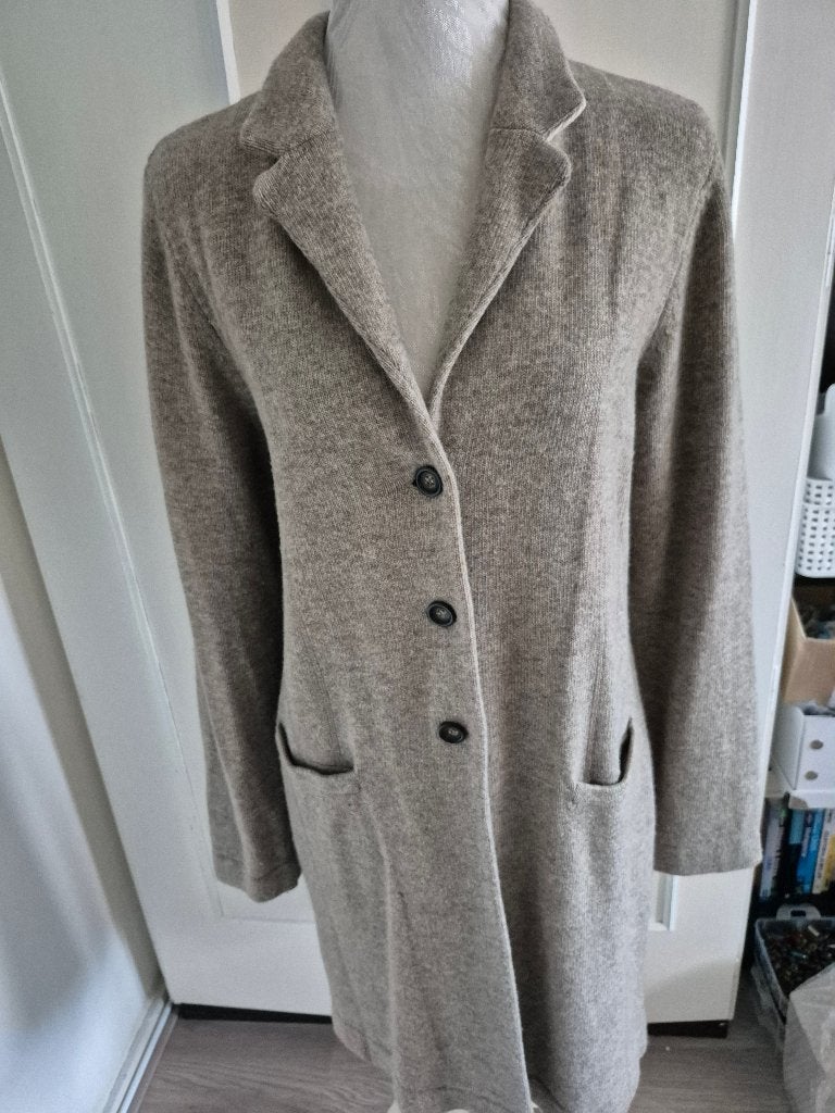 VEST, Kleding | Dames, Verzenden, Beige, Maat 42/44 (L), Zo goed als nieuw