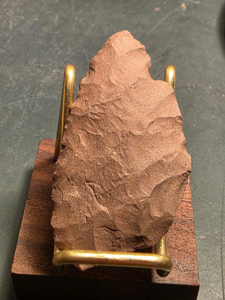 Biface vuistbijl, Verzamelen, Mineralen en Fossielen, Ophalen of Verzenden