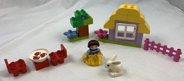 Lego Duplo 6152 Disney Prinses Sneeuwwitje huisje figuur, Coolsingel 104, 3011 AG Rotterdam, Netherlands, Compleet, Verzenden