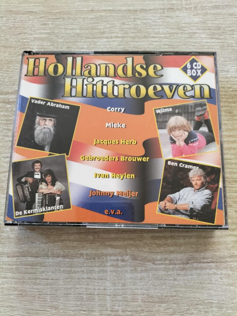 Hollandse hittroeven 6 cd box, Ophalen of Verzenden, Nederlandstalig
