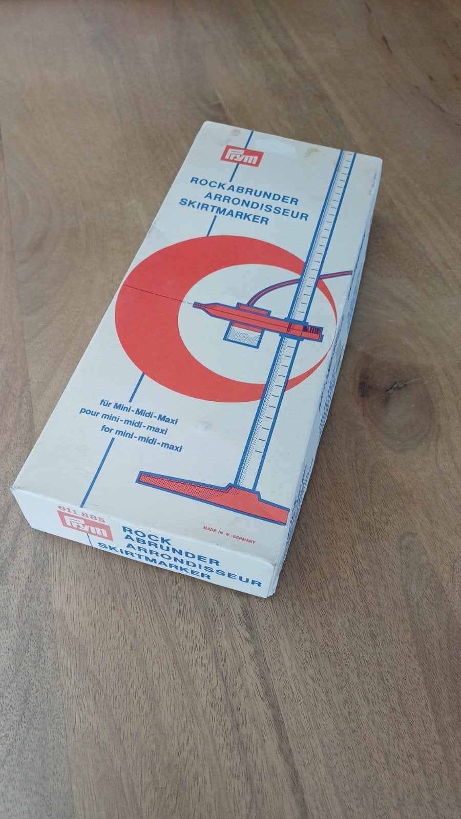 Rokspuit Prym, Ophalen, Paspop