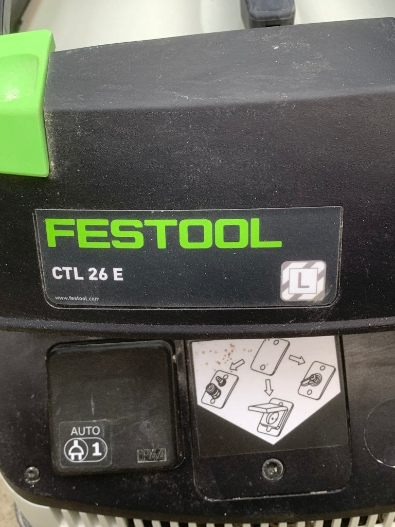 Festool CTL 26e stofafzuiger, Ophalen, Zo goed als nieuw