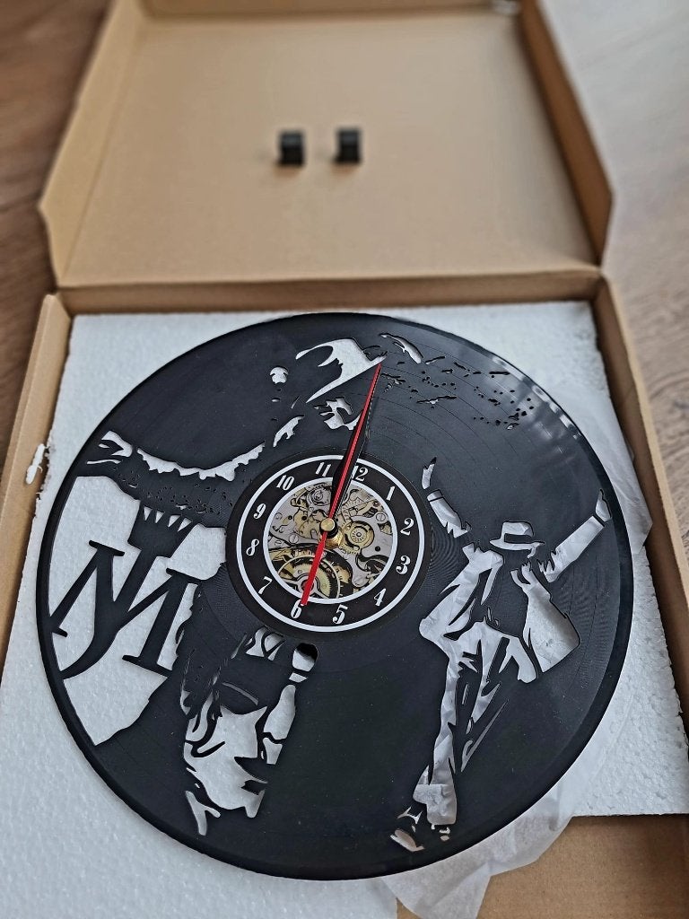 Michael Jackson Vinyl Klok, Ophalen of Verzenden, Nieuw in verpakking