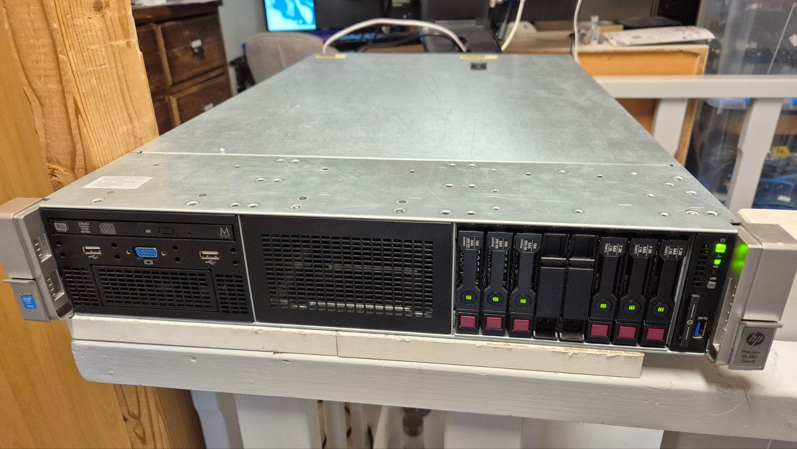 HP DL380 Gen9 Server - 2x E5 2650v4 - 16Gb - ~4Tb, Computers en Software, Ophalen, 2 tot 3 Ghz, Zo goed als nieuw, 16 GB