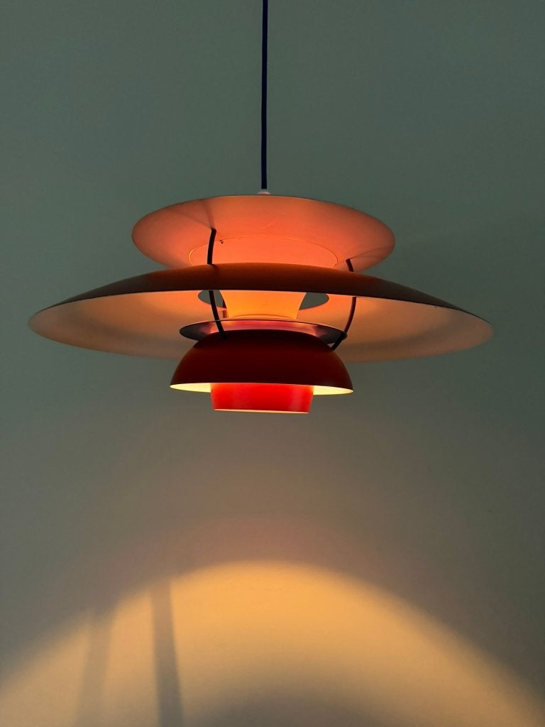 Vintage Louis Poulsen PH5 - Poul Henningsen - PH 5 lamp, Huis en Inrichting, Scandinavisch, Zo goed als nieuw, X, Metaal