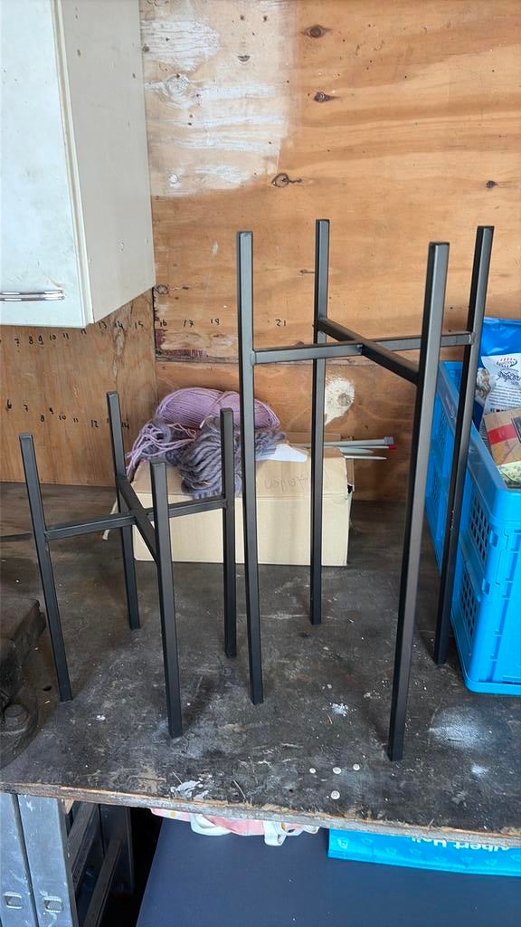 Planten stands/standaard - setje, Huis en Inrichting, Kamerplanten, Ophalen of Verzenden, Halfschaduw, Minder dan 100 cm