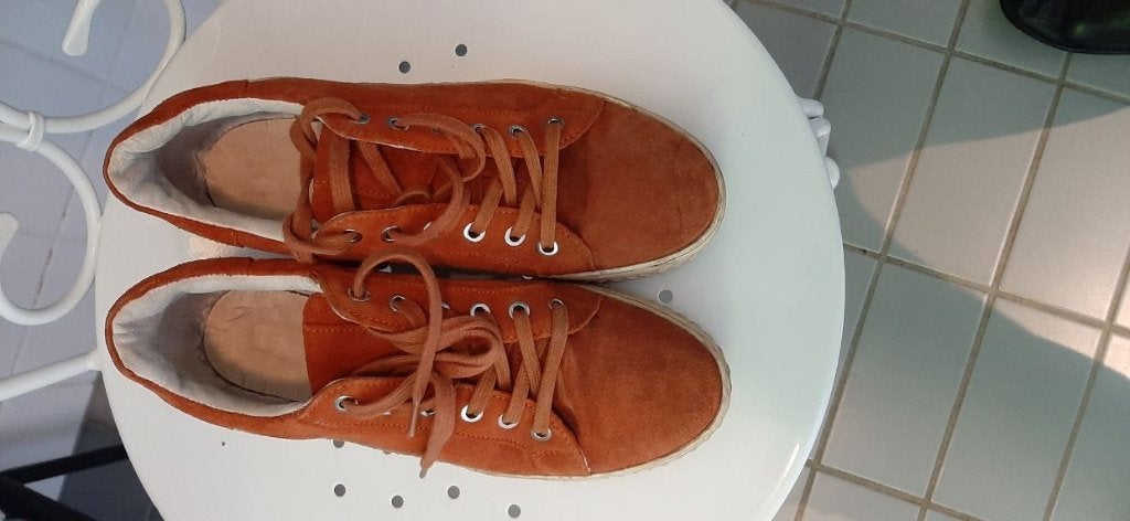 Terracotta kleurige sneakers, 40, Kleding | Dames, Bruin, Ophalen of Verzenden, Sneakers of Gympen, Zo goed als nieuw
