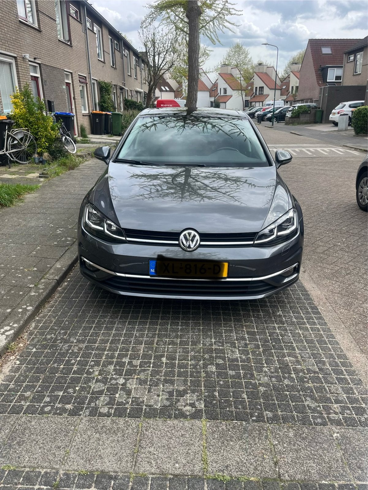 Volkswagen Golf 1.0 TSI 110pk 5D 2017 Grijs, Auto's, Voorwielaandrijving, Bedrijf, Handgeschakeld, Golf