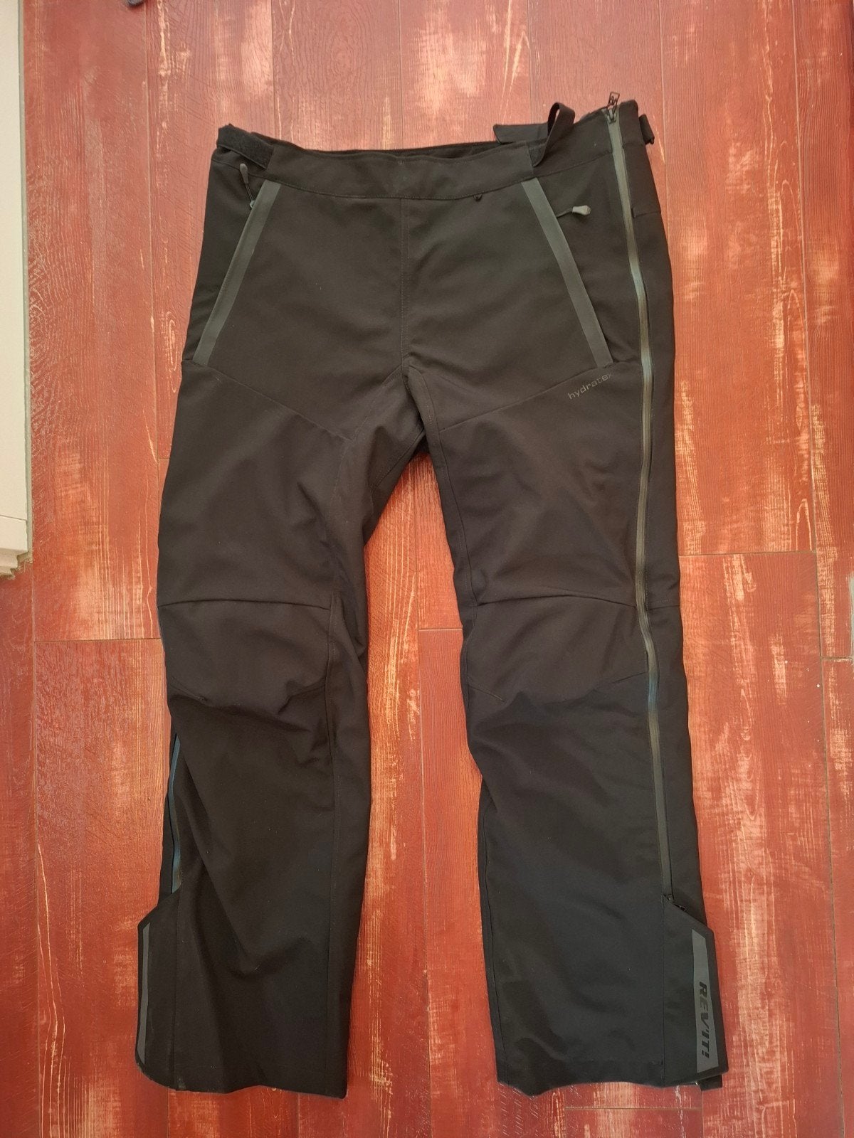 Motorbroek 1x gedragen, Ophalen of Verzenden, Zo goed als nieuw, Zwart, Lang