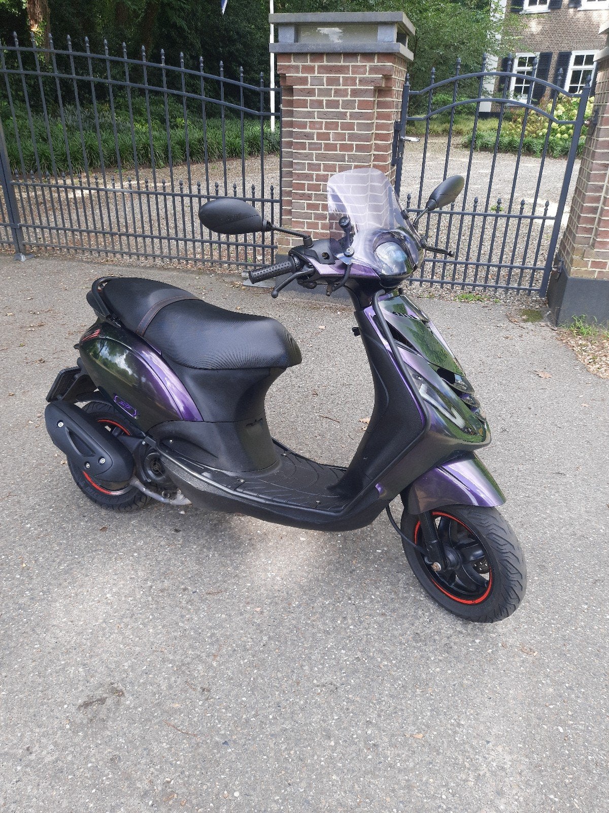 Piaggio Zip Scooter 80cc Paars, Ophalen, Gebruikt, Overige typen, Piaggio