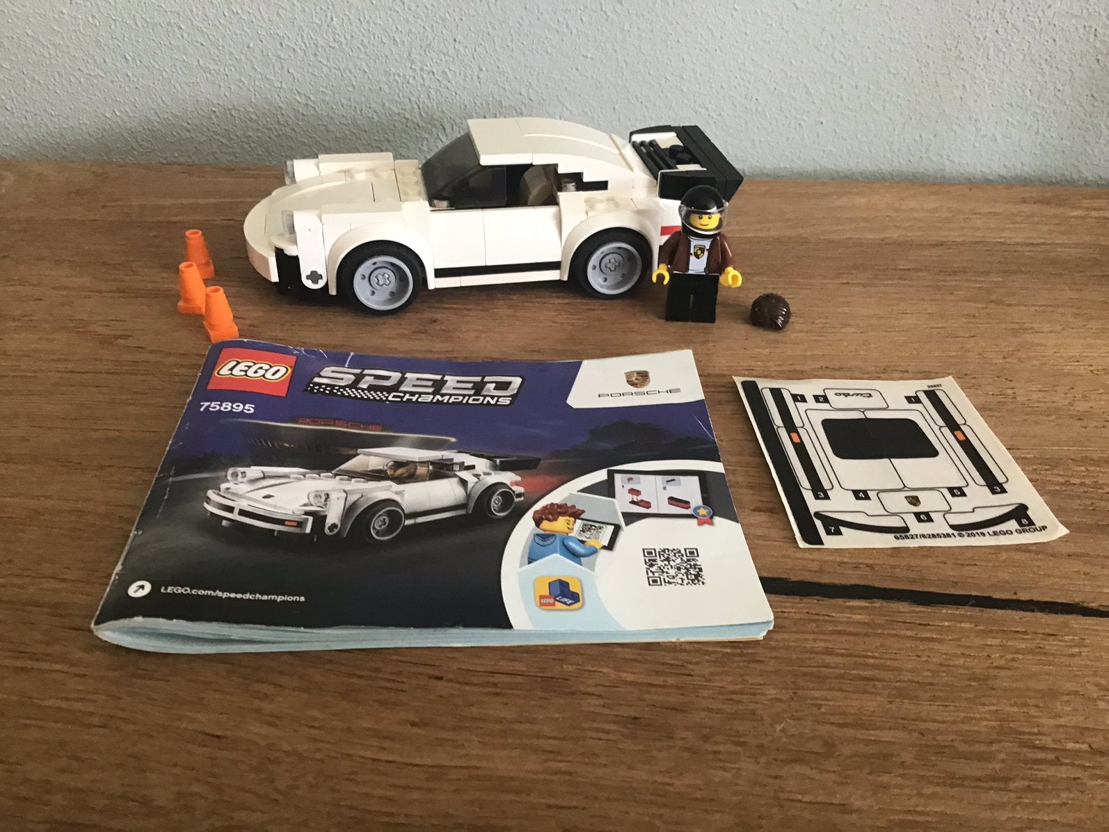 Lego Speed Champions 75895 - 1974 Porsche 911 Turbo 3.0, Ophalen of Verzenden, Gebruikt